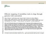 Efficient mapping of mendelian traits in dogs through genome-wide association - 2007