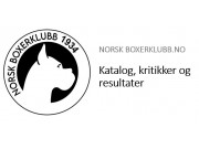 Katalog, resultater og kritikker - Norsk Boxerklubb årets siste spesialutstilling søndag 20. november kl 11.00